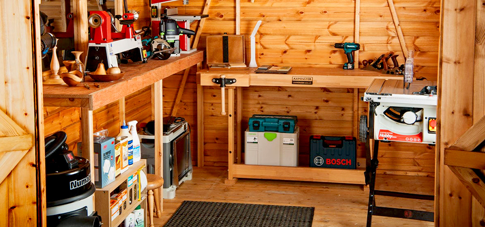 Ways To Turn Your Shed Into A Workshop 