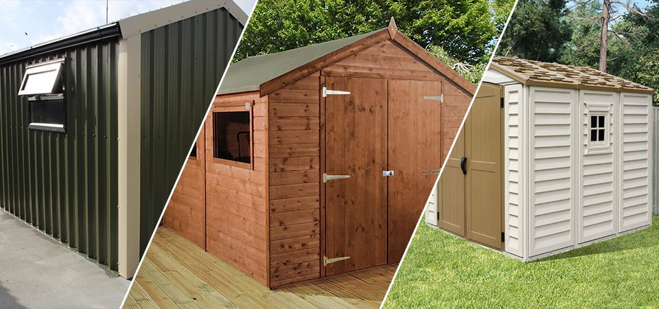 Metal Sheds Vs. Wooden And Plastic Sheds: Which One Is Better?