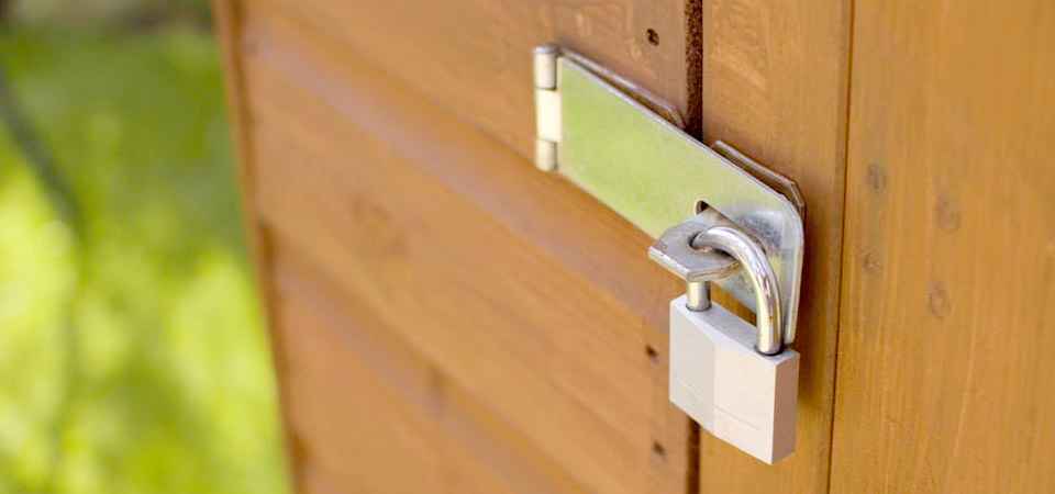Top 3 Tips For Securing Your Garden Shed