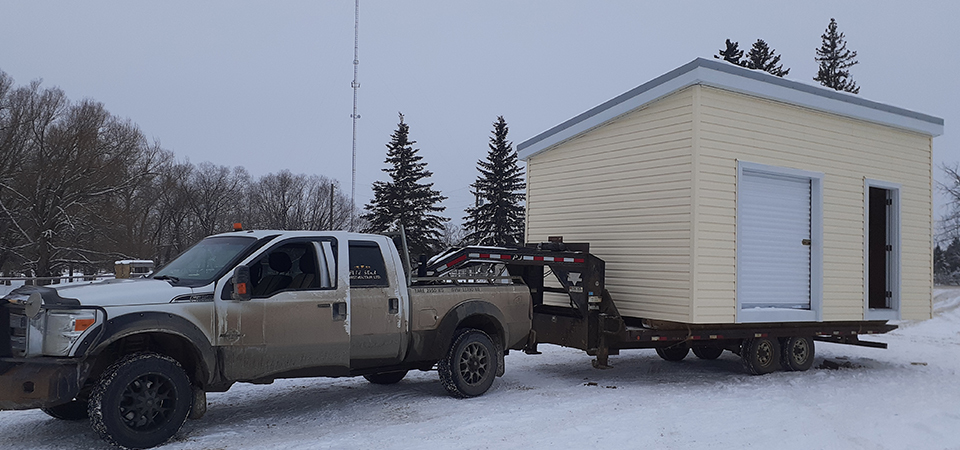 Turn Your Portable Storage Shed Into The Perfect Winter Hideaway